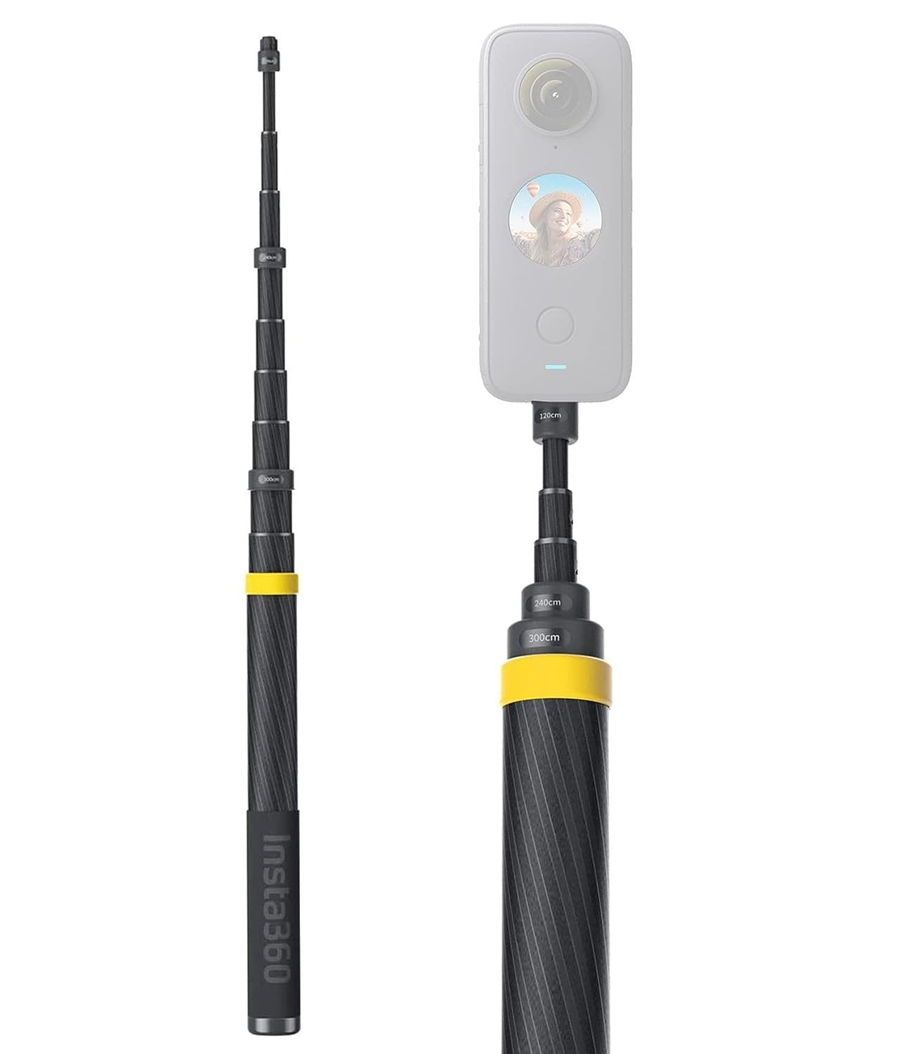 Insta360 Extended Edition Selfie Stick for ONE X3 ,X2, ONE R, ONE X, ONE Action Camera - cambuy-lives Insta360 Extended Edition Selfie Stick for ONE X3 ,X2, ONE R, ONE X, ONE Action Camera - cambuy-lives